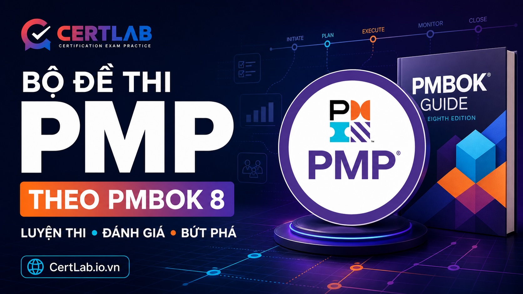 PMP® Practice Test – Chuẩn PMBOK® 8 | Giảm 50%